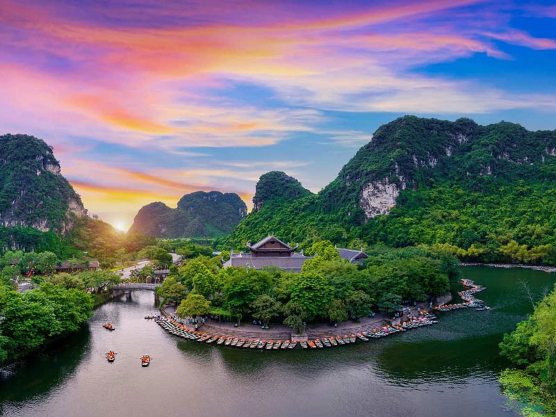 Trang An Scenic Landscape Complex Top most popular tourist attractions in Ninh Binh today